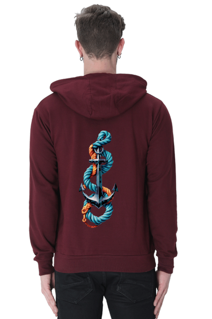 Anchor Art Printed Hoodie