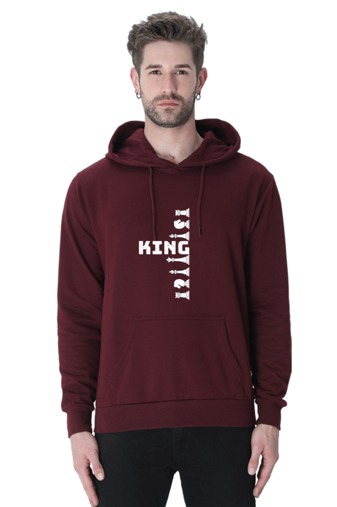 King In Play Printed Hoodie