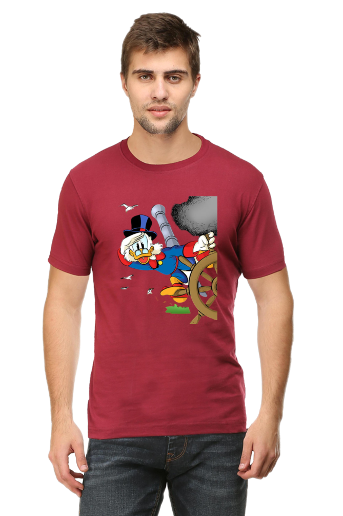 Ducktales Daze Design Printed T-Shirt