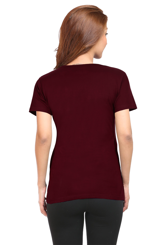 Feminine Allure Half Sleeve Printed T-Shirt