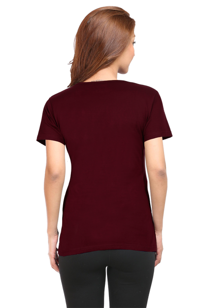 Feminine Allure Half Sleeve Printed T-Shirt