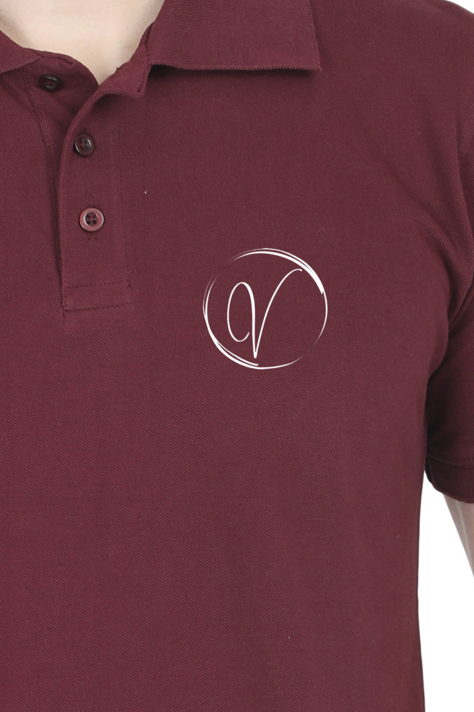 Maroon Formal Polo T-Shirt