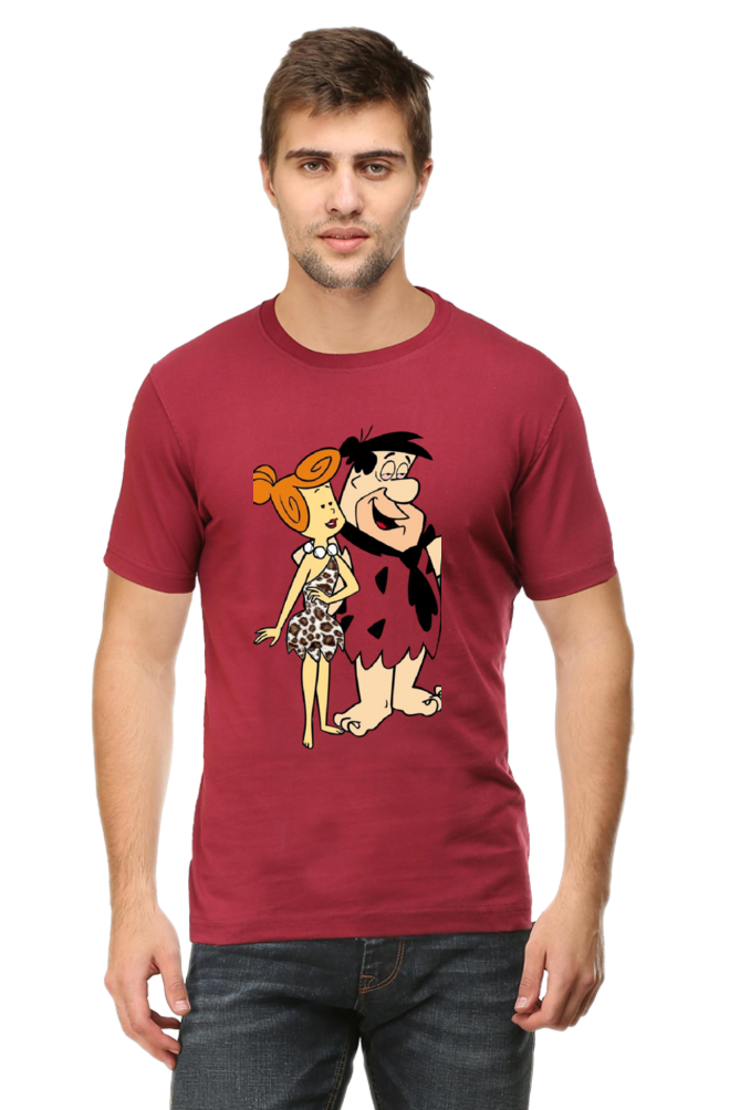 Flintstone Romance Printed T-Shirt