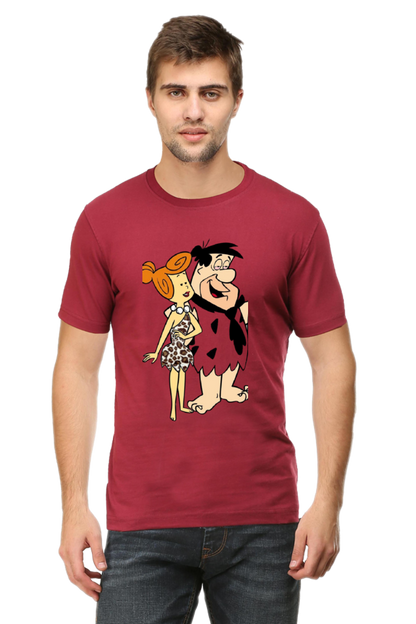 Flintstone Romance Printed T-Shirt