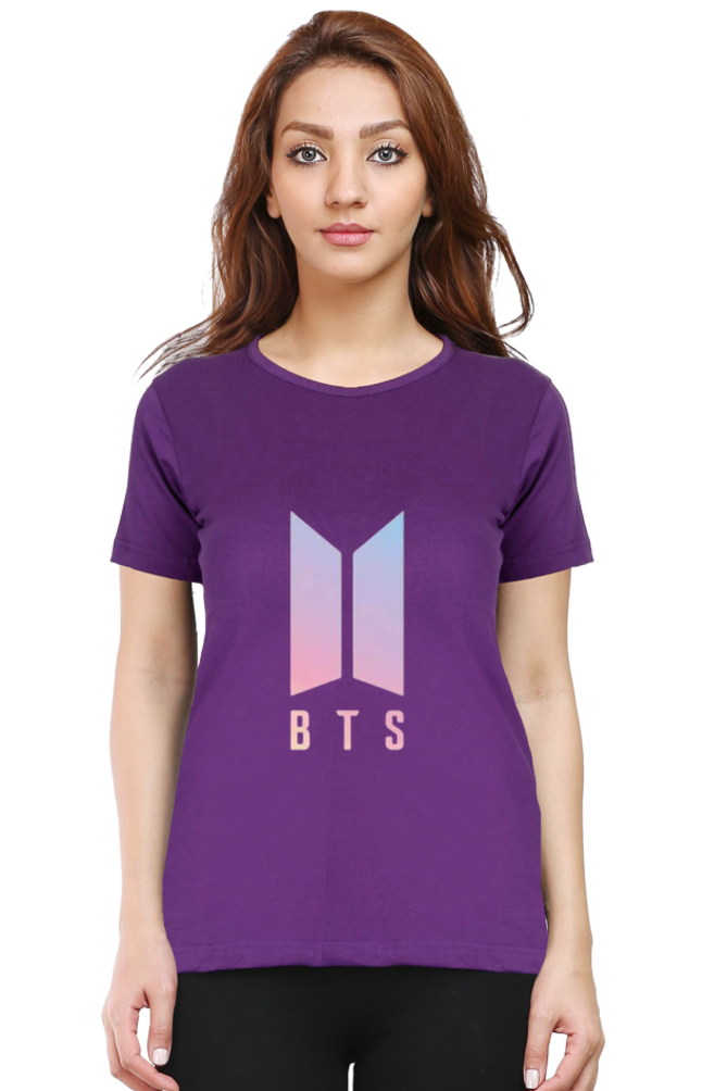 BTS Harmony Printed Half Sleeve T-shirt