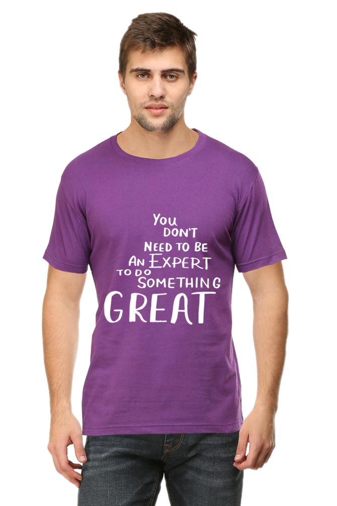 Great work Quote Print T-Shirt