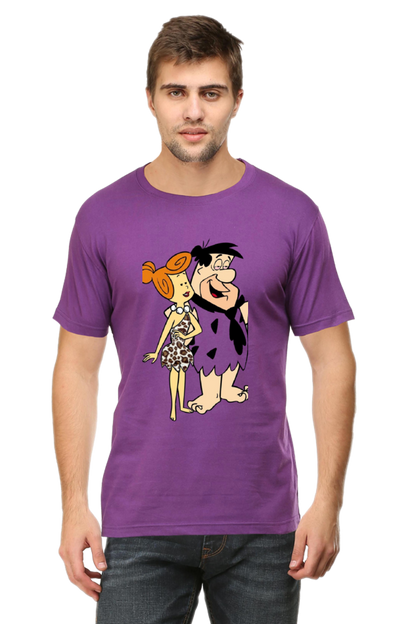 Flintstone Romance Printed T-Shirt