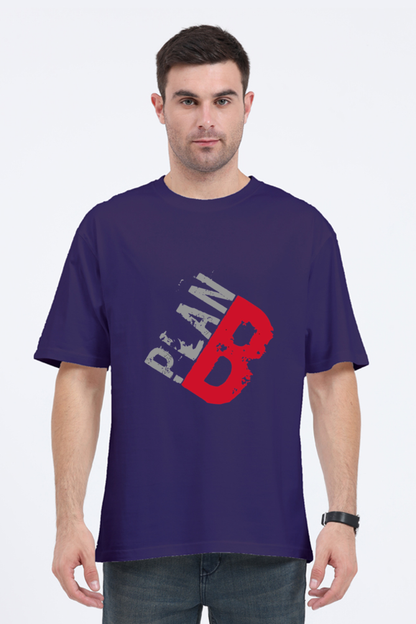 PlanB Printed Oversized Unisexual T-shirt