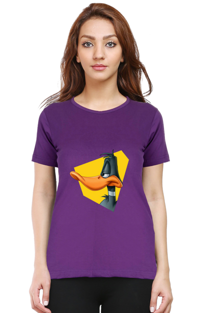 Awaits DuckTales Printed Half Sleeve T-Shirt