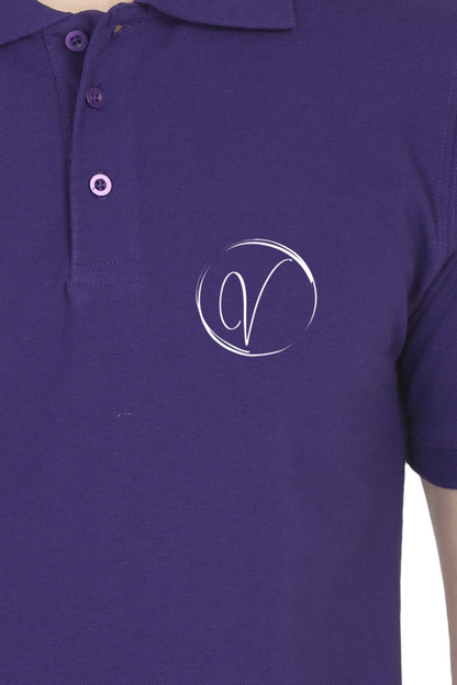 Purple Formal Polo T-Shirt