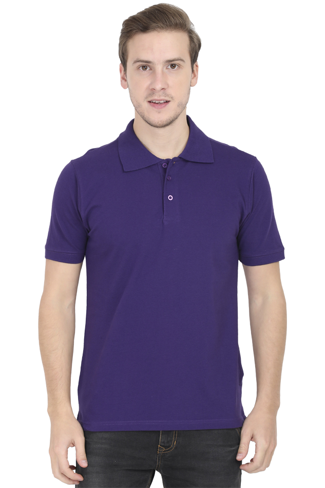 Purple Formal Polo T-Shirt