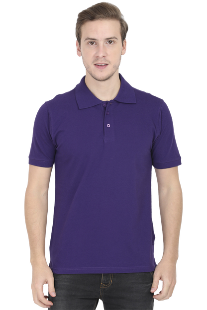 Purple Formal Polo T-Shirt