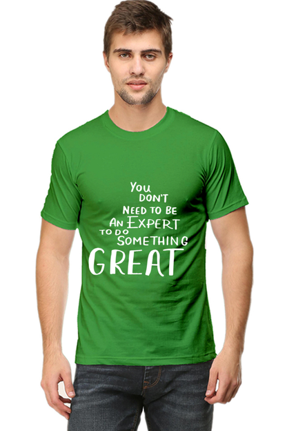 Great work Quote Print T-Shirt