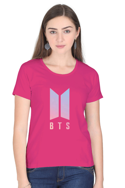 BTS Harmony Printed Half Sleeve T-shirt