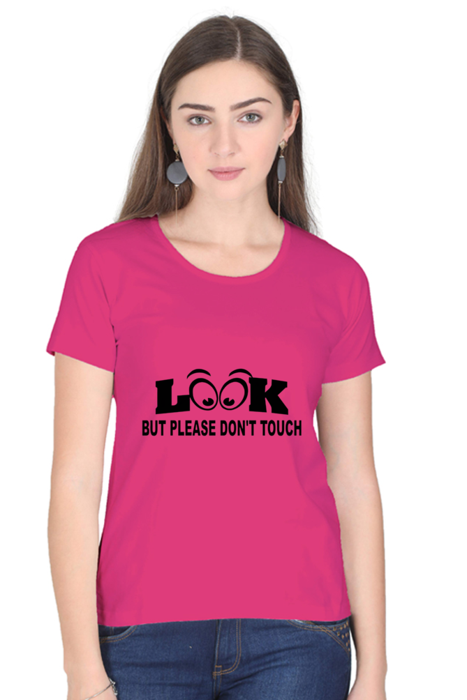 Look & Touch Casual Printed T-shirt