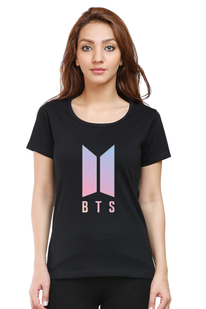 BTS Harmony Printed Half Sleeve T-shirt