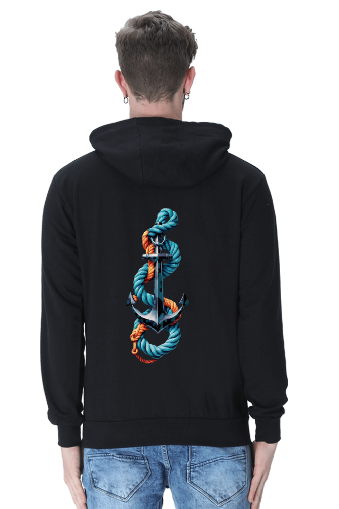 Anchor Art Printed Hoodie