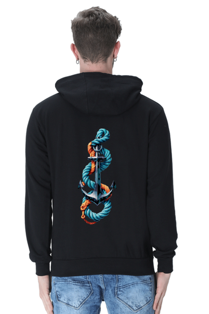 Anchor Art Printed Hoodie