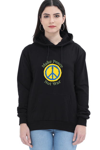 Peace Quote Thoughts Printed Hoodie Sweatshirt