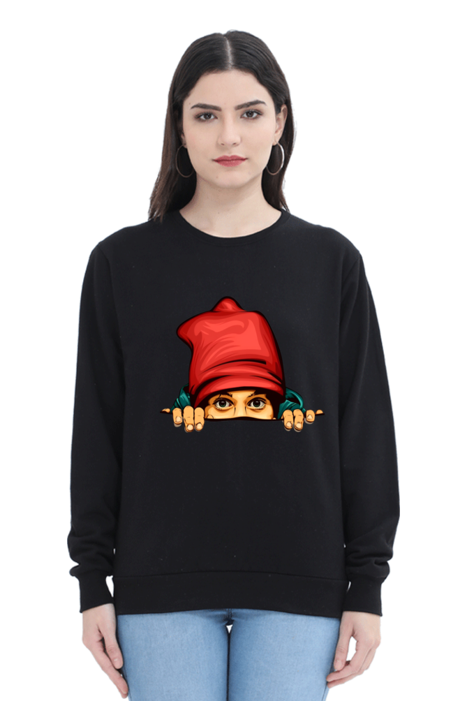 Hide and Seek Graphic Printed Sweatshirt