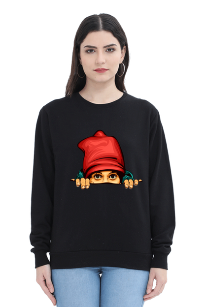 Hide and Seek Graphic Printed Sweatshirt