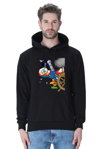 Ducktales Daze Printed Hoodie Sweatshirt