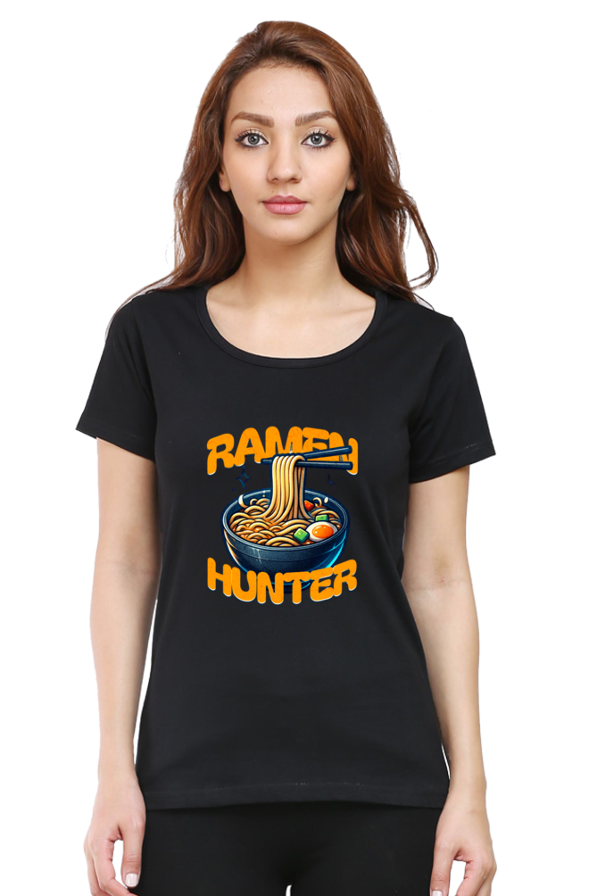 Ramen Hunter Printed Half Sleeve T-Shirt