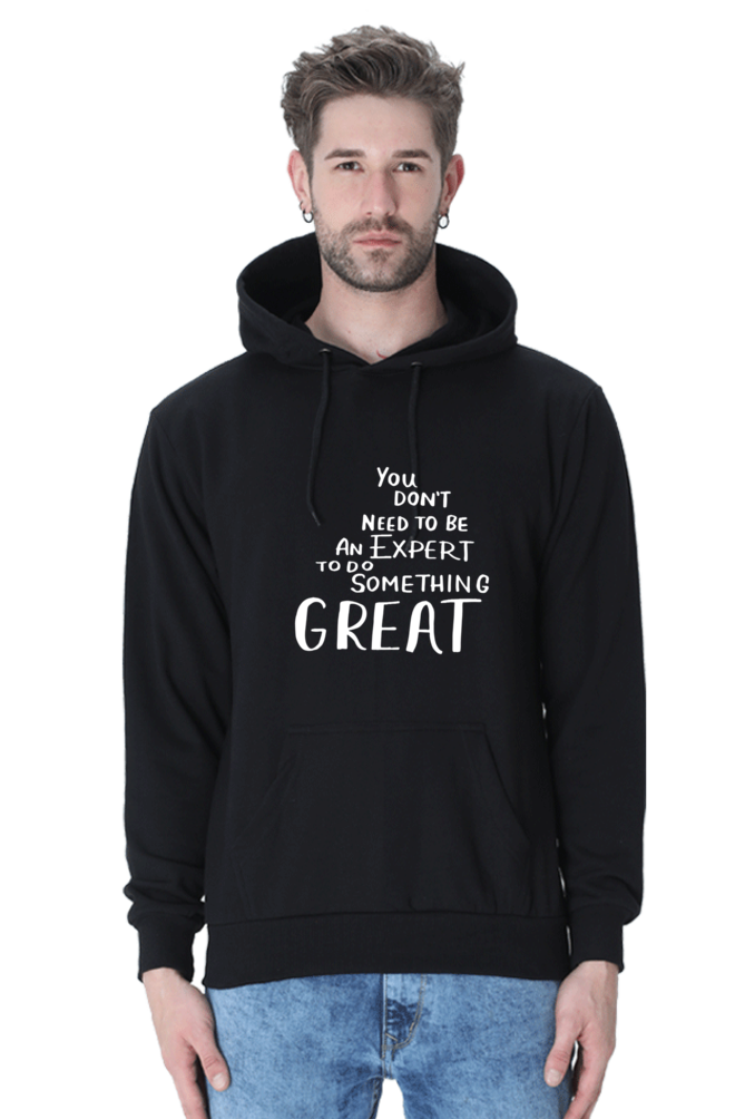 Great Quote Unisexual Printed Hoodie Sweatshirt