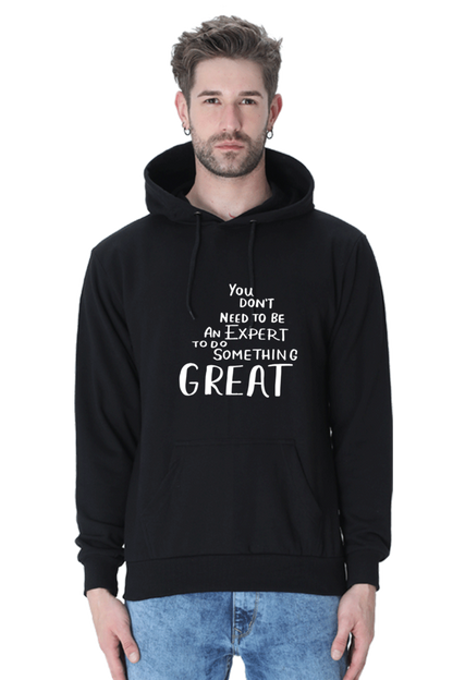 Great Quote Unisexual Printed Hoodie Sweatshirt