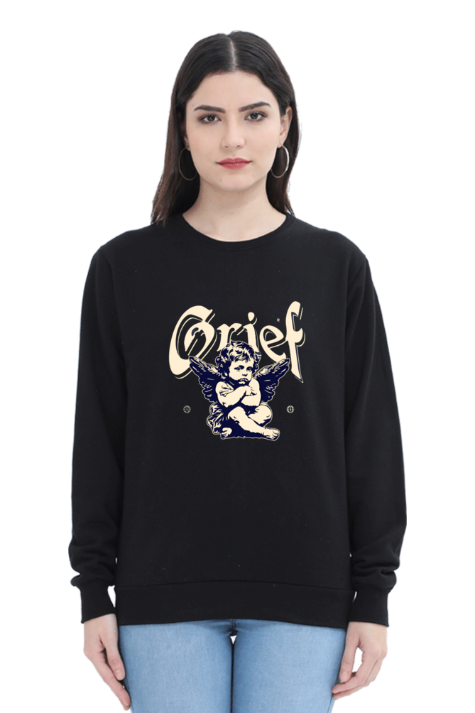 Grief Cupid Printed Sweatshirt