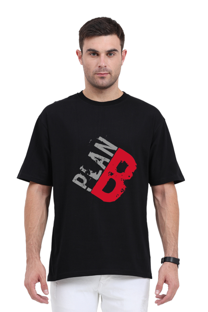 PlanB Printed Oversized Unisexual T-shirt