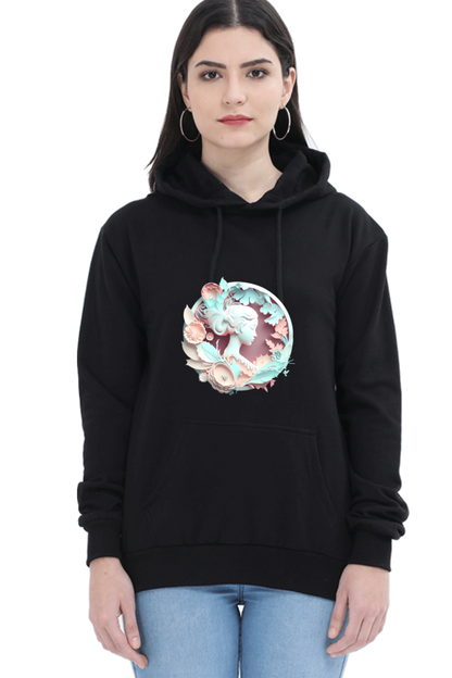 Feminine Allure 3D Art Hoodie Sweatshirt