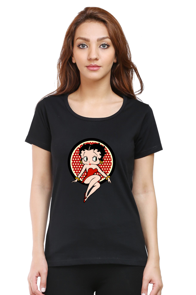 Betty Magic Printed Half Sleeve T-Shirt