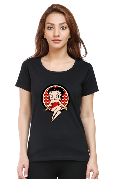 Betty Magic Printed Half Sleeve T-Shirt