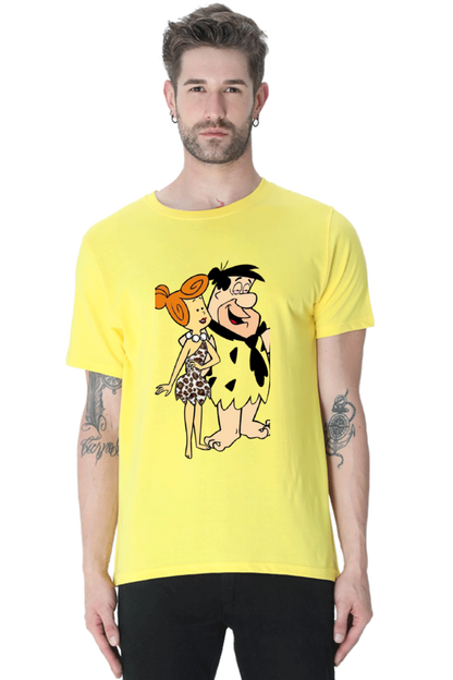 Flintstone Romance Printed T-Shirt