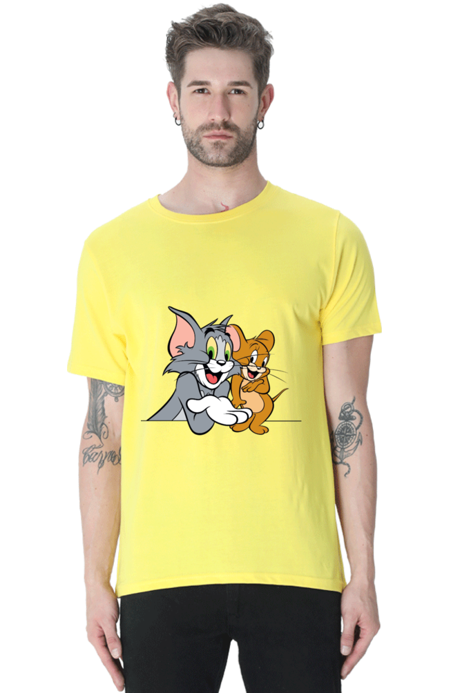 Tom & Jerry Hilarity Printed T-Shirt