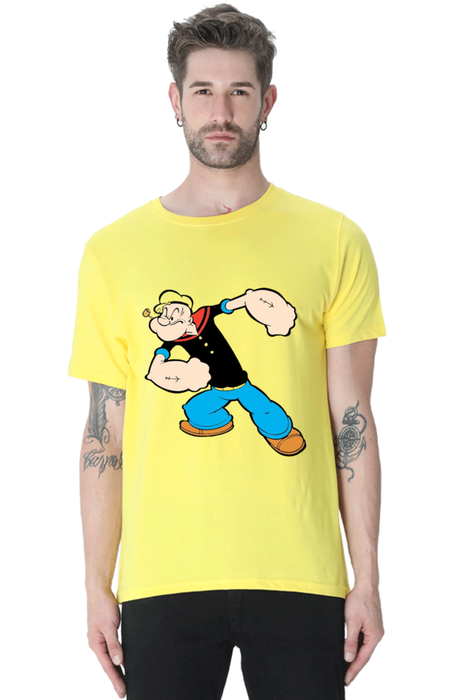 Popeye The Sailor Designed T-Shirt