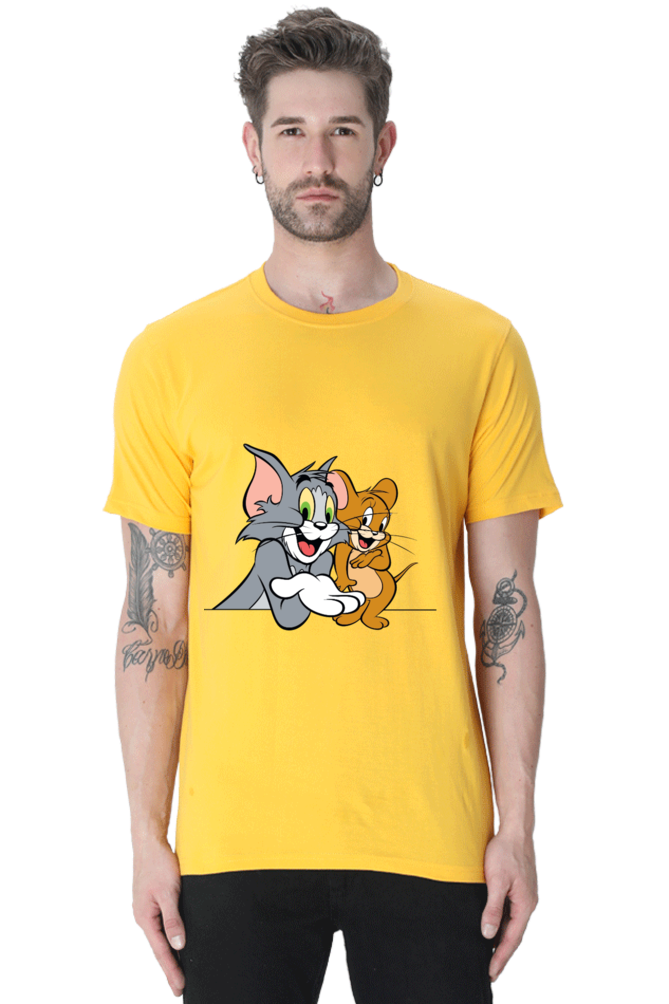 Tom & Jerry Hilarity Printed T-Shirt