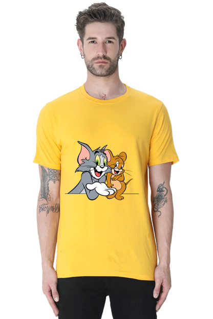 Tom & Jerry Hilarity Printed T-Shirt