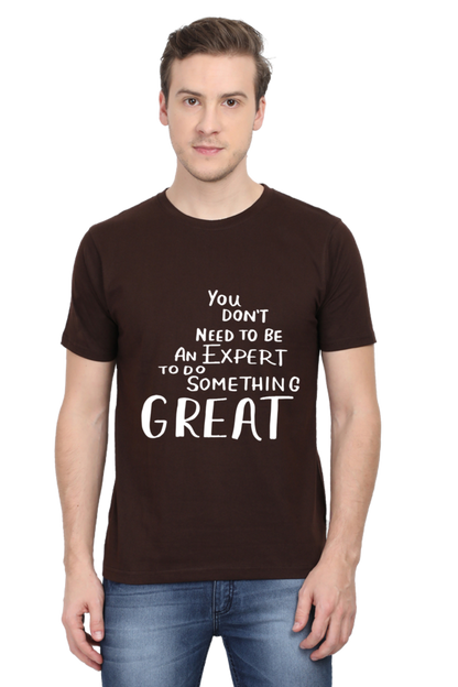 Great work Quote Print T-Shirt