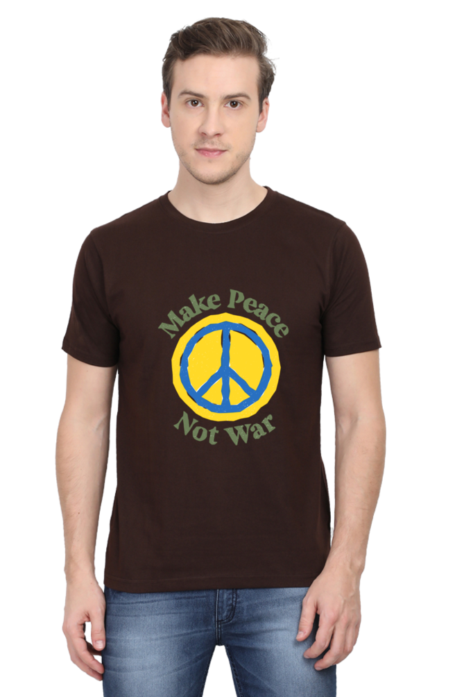 Peace Thoughts Quote Printed T-Shirt