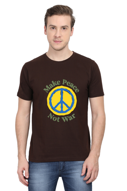 Peace Thoughts Quote Printed T-Shirt