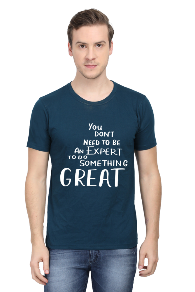 Great work Quote Print T-Shirt