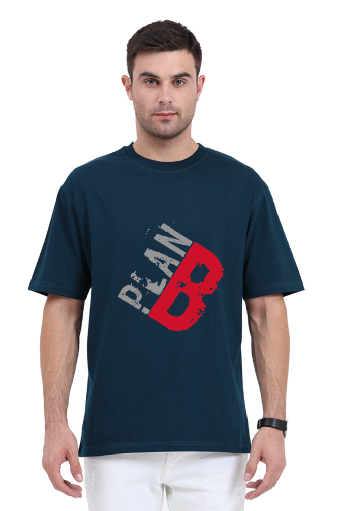 PlanB Printed Oversized Unisexual T-shirt