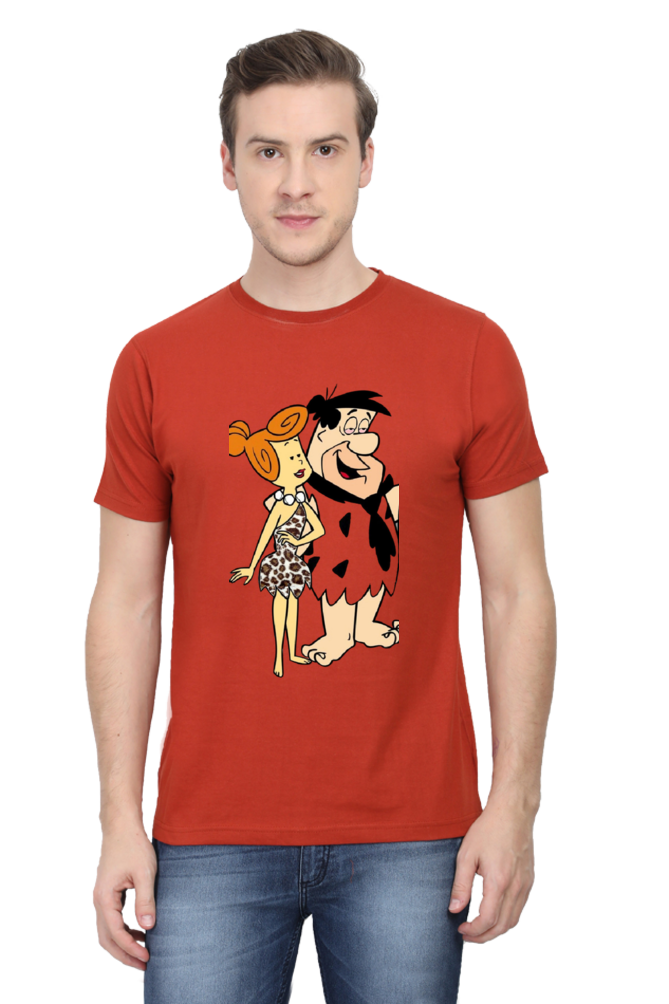 Flintstone Romance Printed T-Shirt