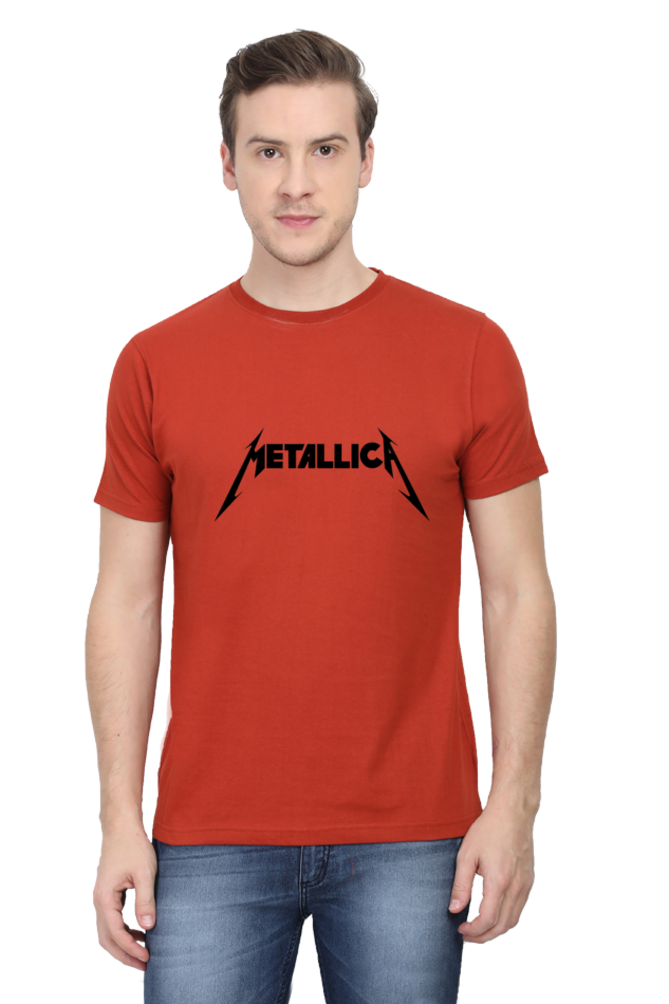 Metallica Logo Printed T-Shirt