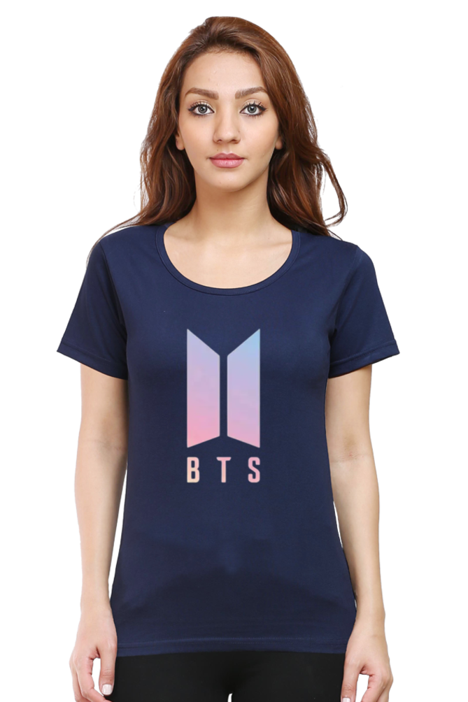 BTS Harmony Printed Half Sleeve T-shirt