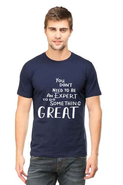 Great work Quote Print T-Shirt