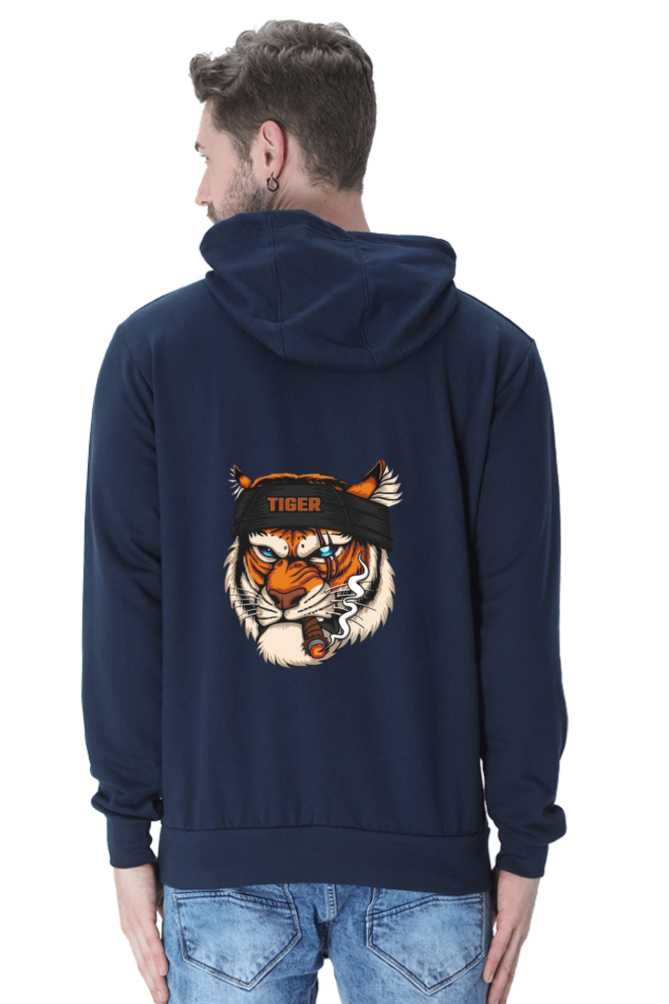 Roaring Elegance Printed Hoodie