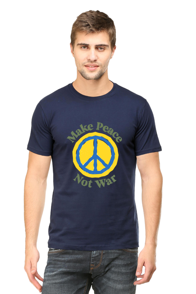 Peace Thoughts Quote Printed T-Shirt